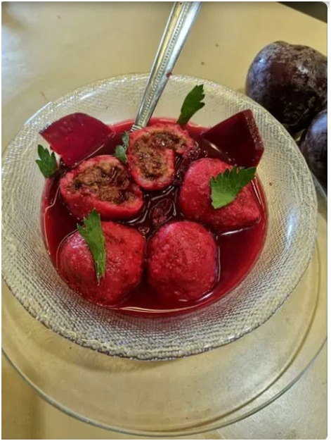 קובה סולת במילוי בשר